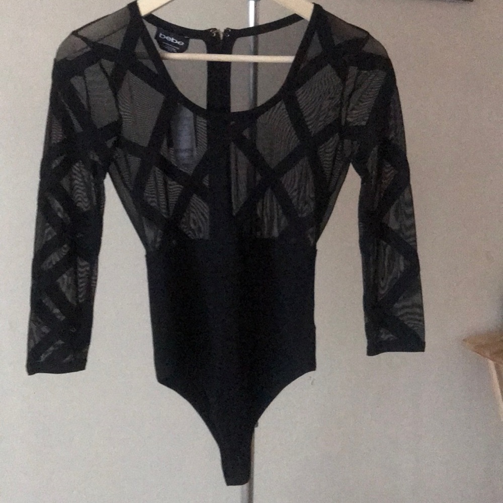 COPY - Bebe Sheer Mesh bodysuit